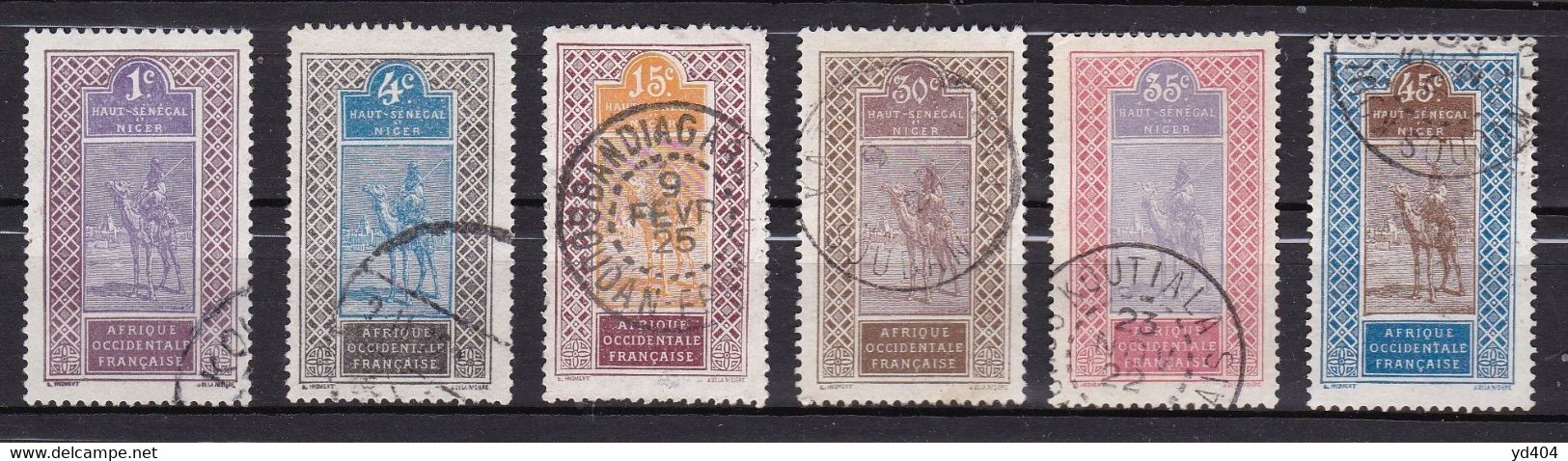 CF-HS-02 – FRENCH COLONIES – Upper Senegal & Niger – 1914/17 – SG # 5970 USED 35 € - Used Stamps