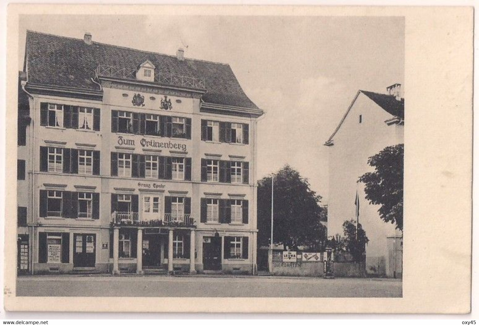 Restaurant Zum Grünenberg Vormals Der Schwarze Hof Das Haus Der Ritter Im Grünenberg, 1250 Bes F. Spahr - Gruenberg