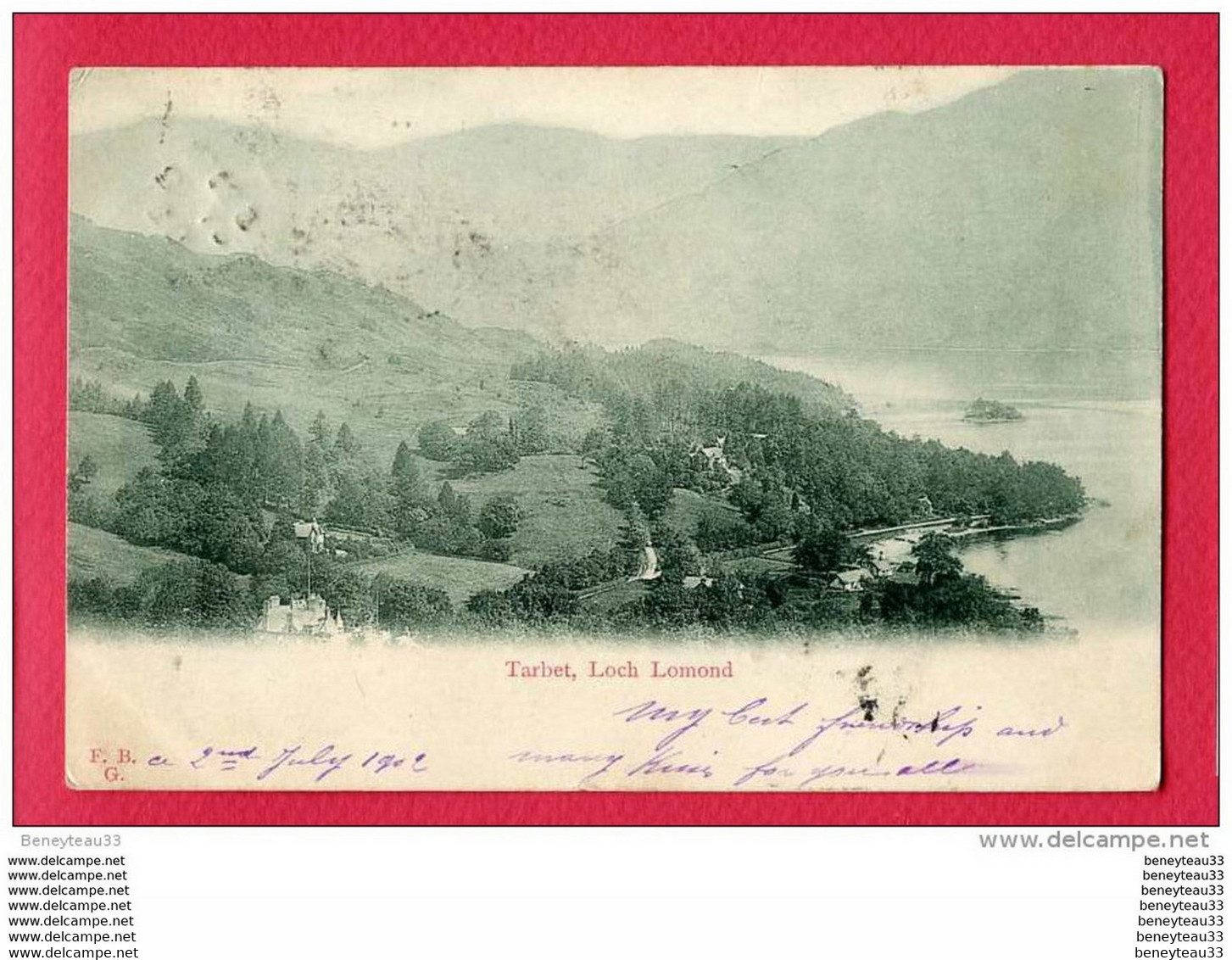 CPA (Réf: S 895) TARBET, LOCH LOMOND (ROYAUME-UNI) - Dunbartonshire