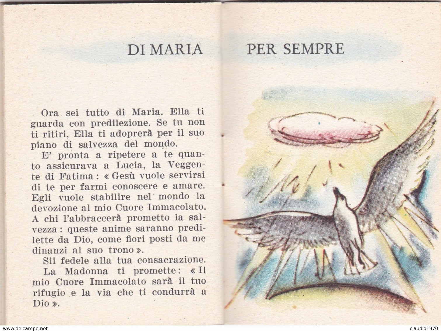 LIBRETTO  - RELIGIONE - CONSACRAZIONE INDIVIDUALE AL CUORE IMMACOLATO DI MARIA