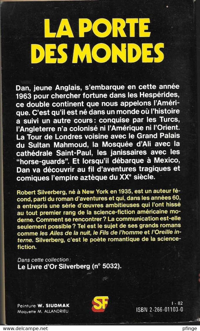 La Porte Des Mondes Par Robert Silverberg - Presses Pocket N°5127 - Presses Pocket