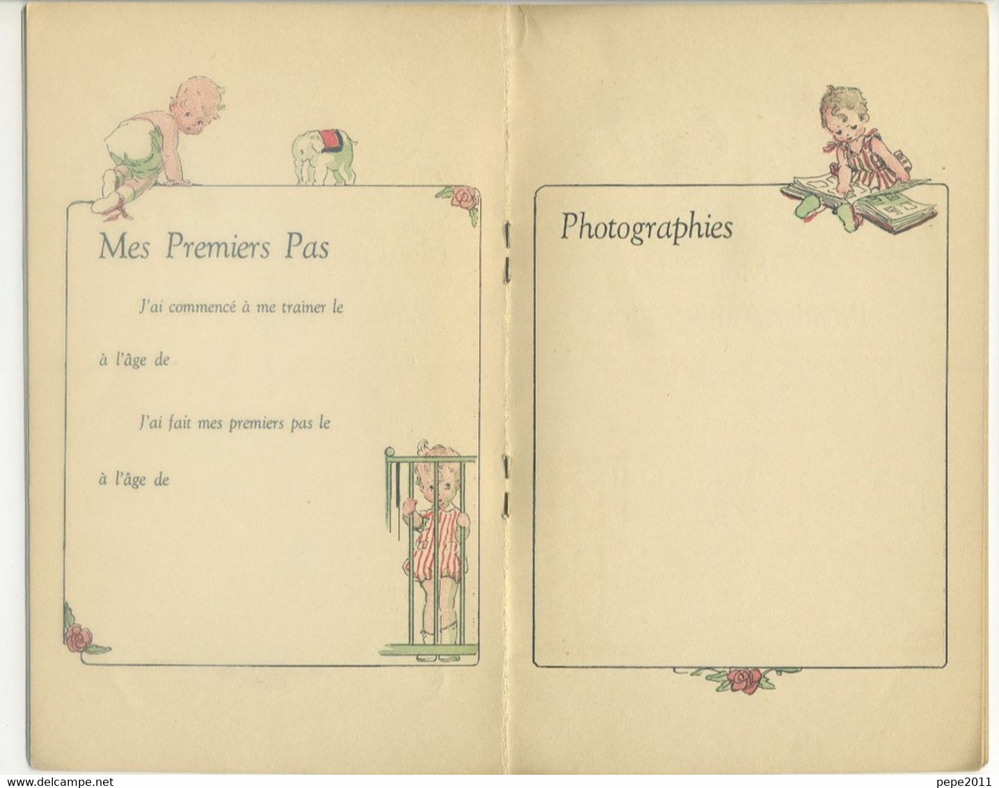 Pub - Le LIVRE De BÉBÉ Livret Publicitaire Ancien édité Par Le LLOYD De FRANCE VIE - Belles Illustrations -  Peu Courant - Santé