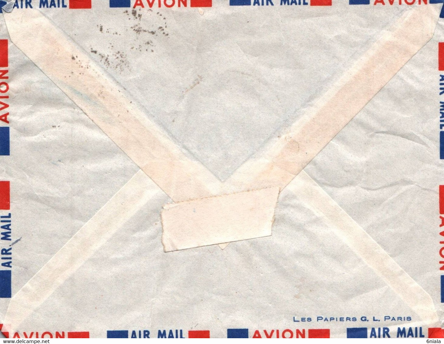 7693 LETTRE Par Avion ABIDJAN COTE  D IVOIRE Pour LAMBERSART Nord 59  13 11 1957 - Covers & Documents