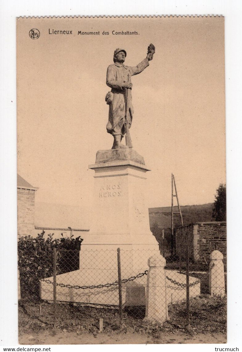 77 - LIERNEUX - Monument Des Combattants   *Edition : Libre-Echange* - Lierneux