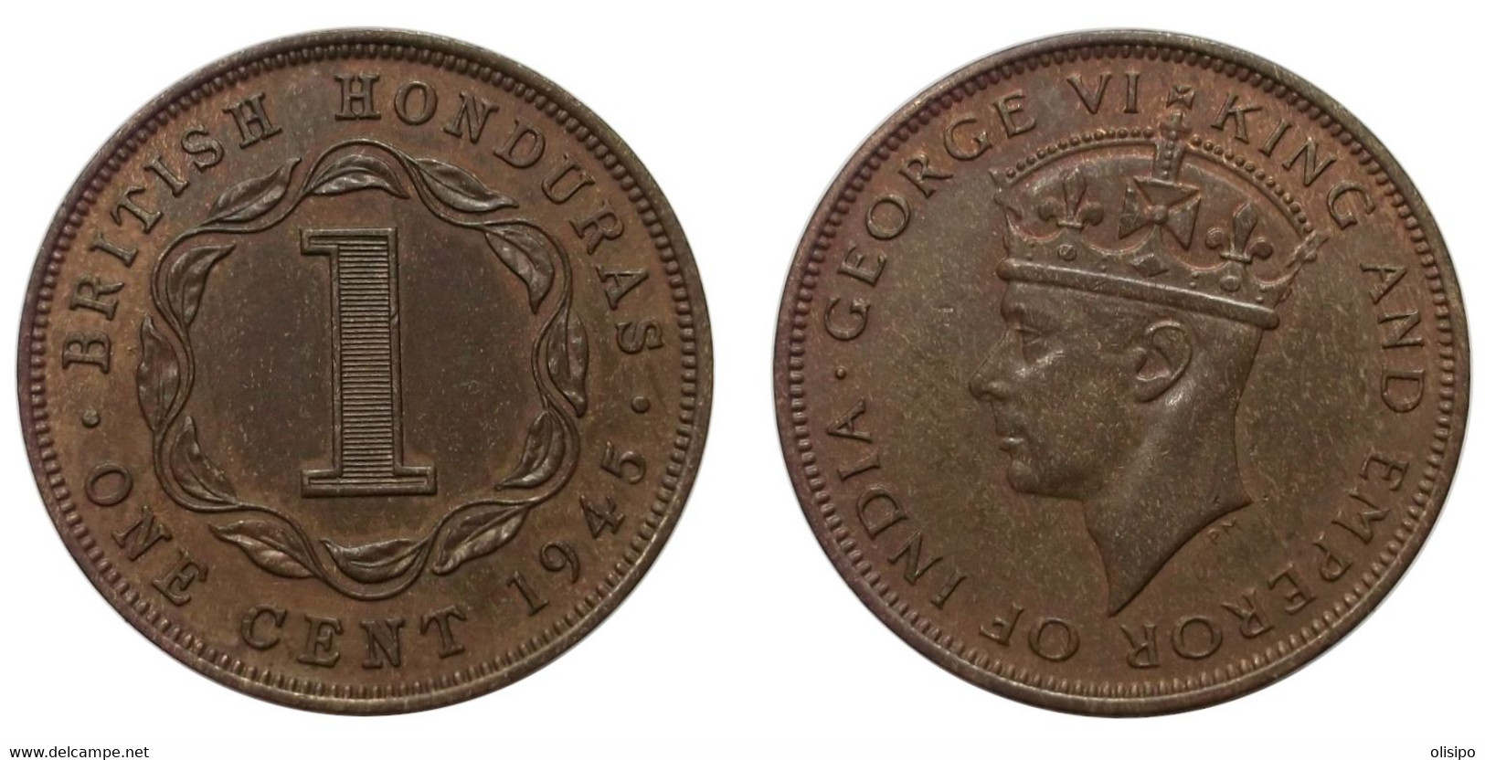 1 Cent 1945 (British Honduras) - Belize