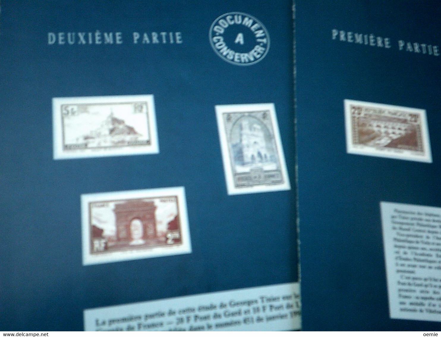 LA PHILATELIE FRANCAISE  AVEC DOCUMENT  A CONSERVER LES GRAVES DE FRANCE  FEVRIER 1992 - French