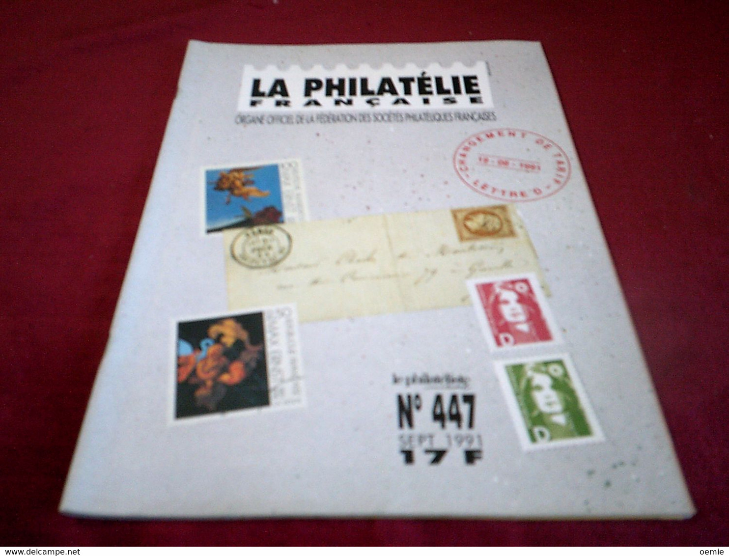 LA PHILATELIE FRANCAISE   N° 447 - French