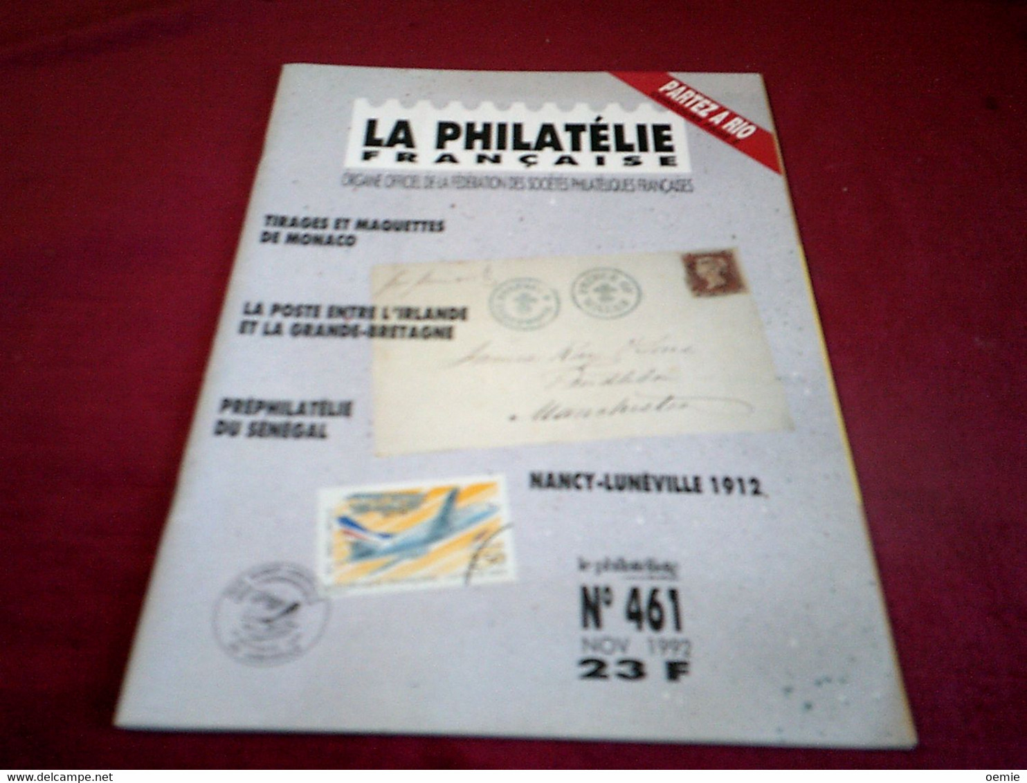 LA PHILATELIE FRANCAISE   N° 461 - French
