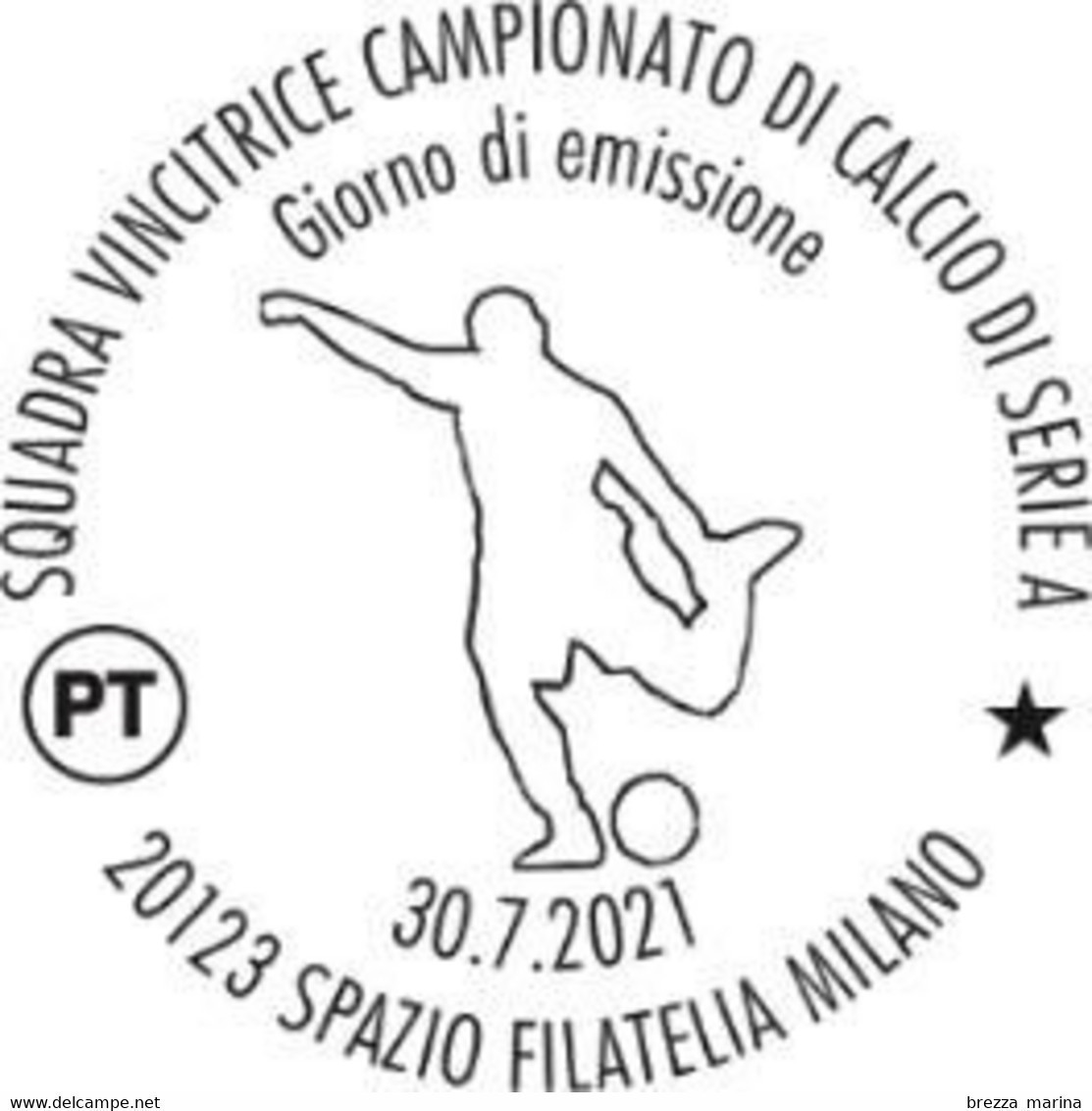 Nuovo - MNH - ITALIA - 2021 - Inter - Squadra Vincitrice Del Campionato Di Calcio Di Serie A – B - 2021-...:  Nuevos