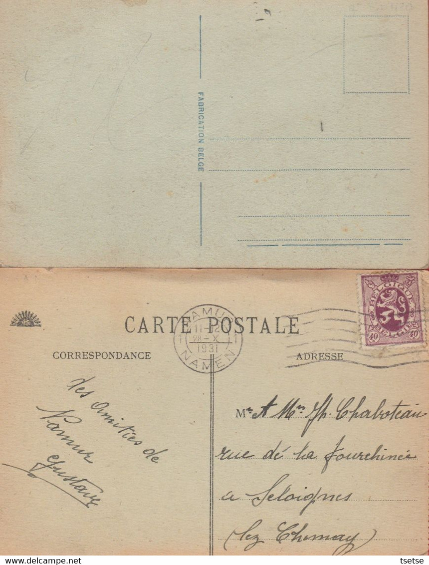 Oostende / Ostende  - Sous-Marin Le " Vindictive " - 2 Cartes Postales ( Voir Verso ) - Sous-marins