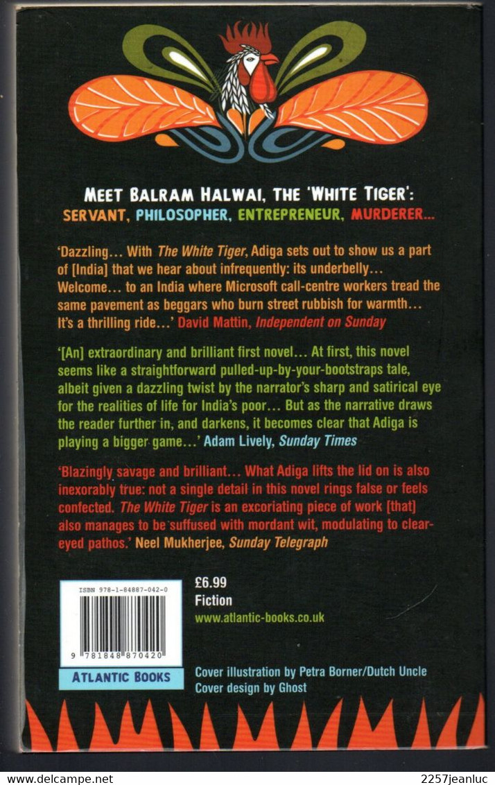 The White Tiger * Aravind Adiga - Cultural