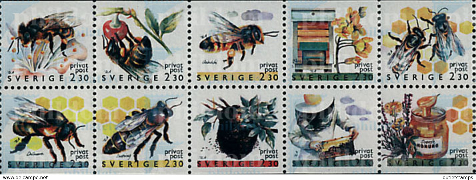 112631 MNH SUECIA 1990 SELLOS DE DESCUENTO - Nuevos