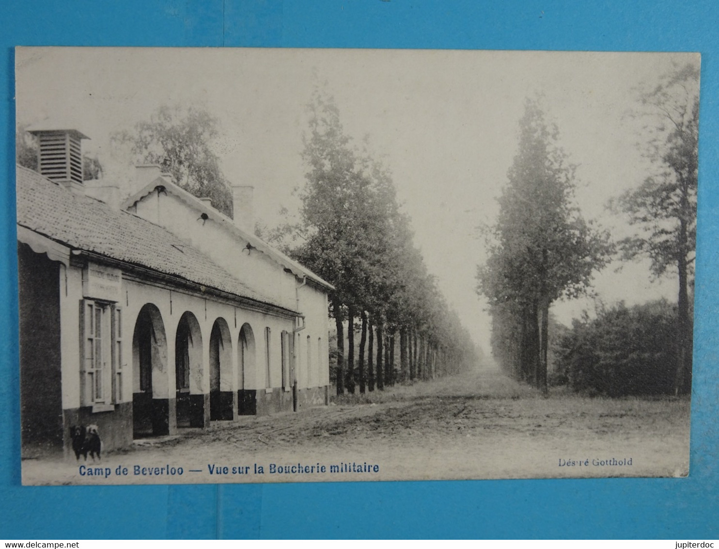 Camp De Beverloo Vue Sur La Boucherie Militaire - Leopoldsburg (Camp De Beverloo)