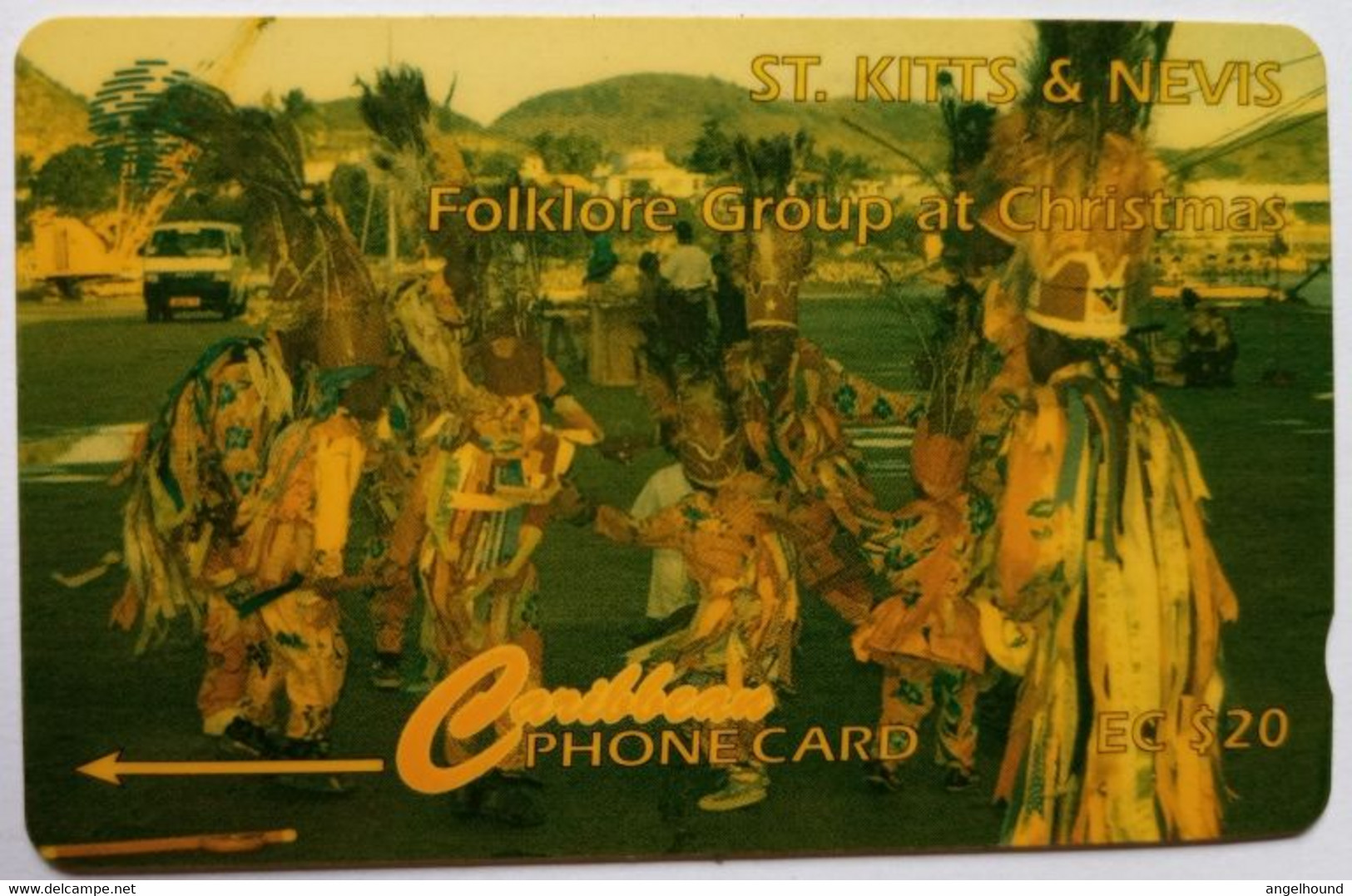 St Kitts And Nevis Cable And Wireless 10CSKB EC$20 " Folklore Group " - St. Kitts & Nevis