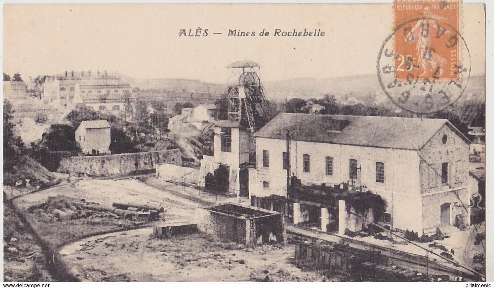 ALES  Mine De Rochebelle - Alès