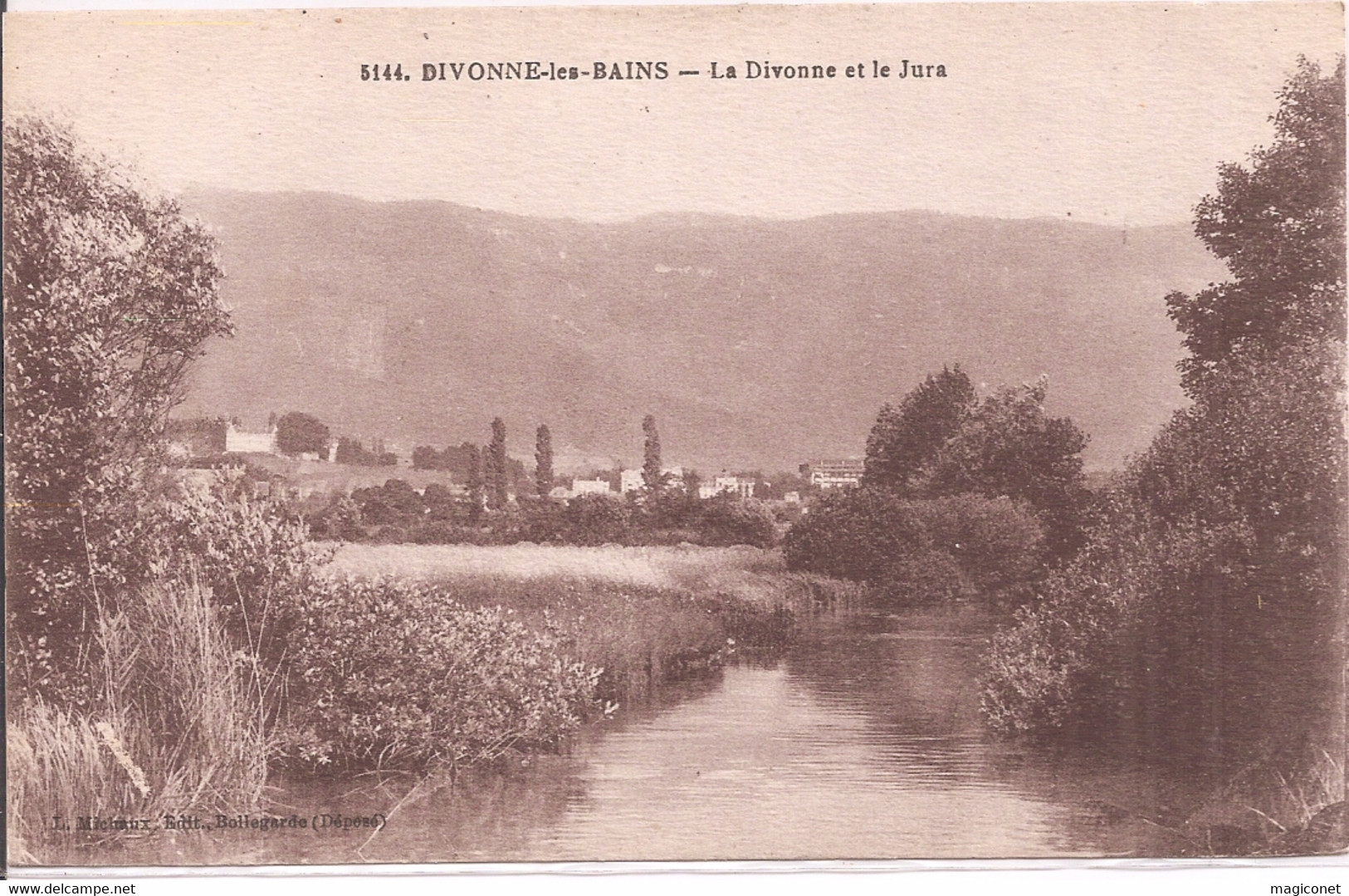 CPA - Divonne-les-Bains - La Divonne Et Le Jura - Divonne Les Bains