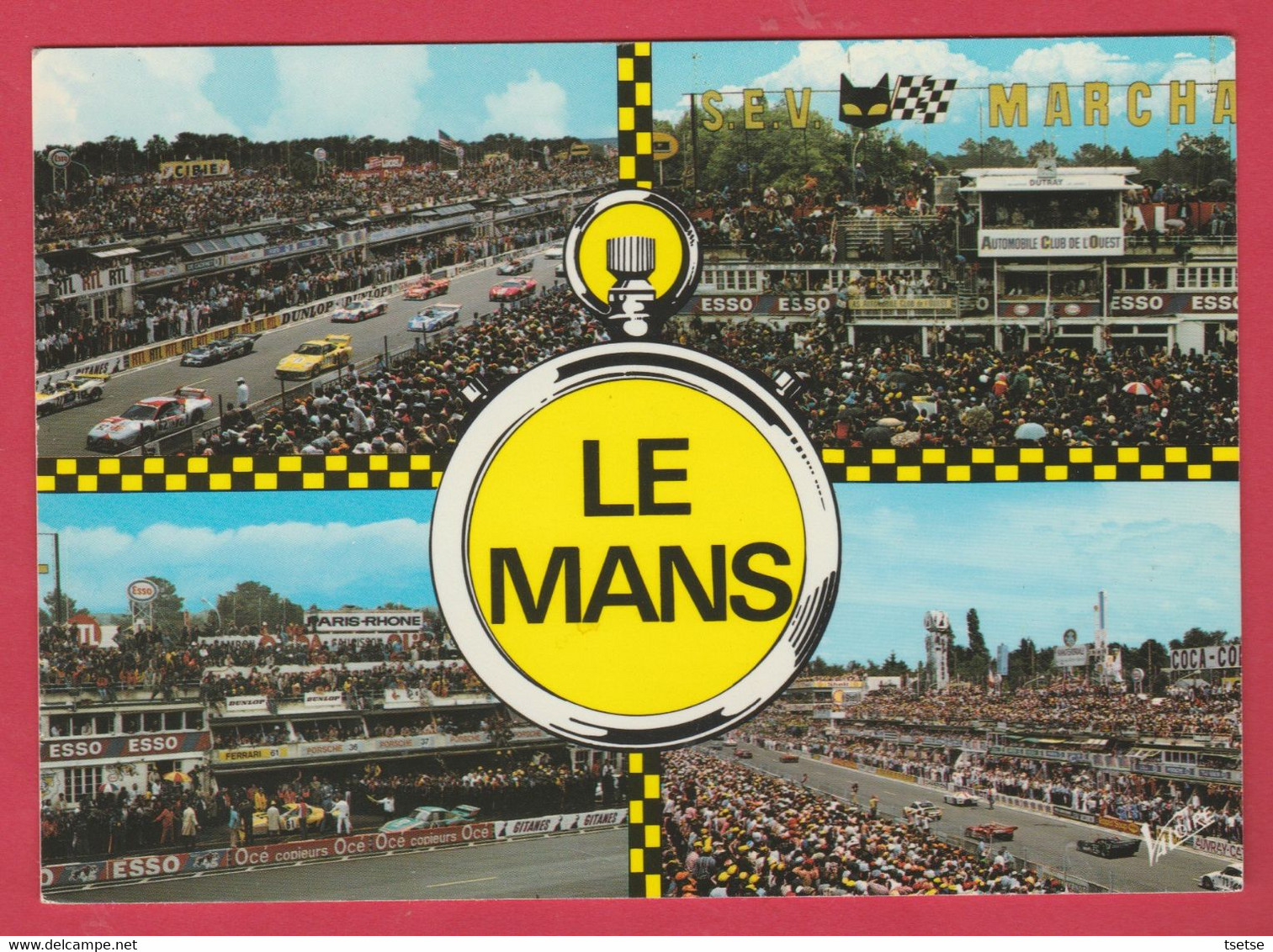 Le Mans - Les 24 Heures - Carte Multivues ( Voir Verso ) - Le Mans