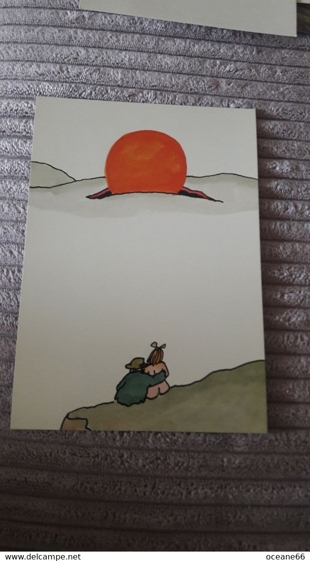 Tomi Ungerer 1983 Cartoon 171/16 Couple - Ungerer