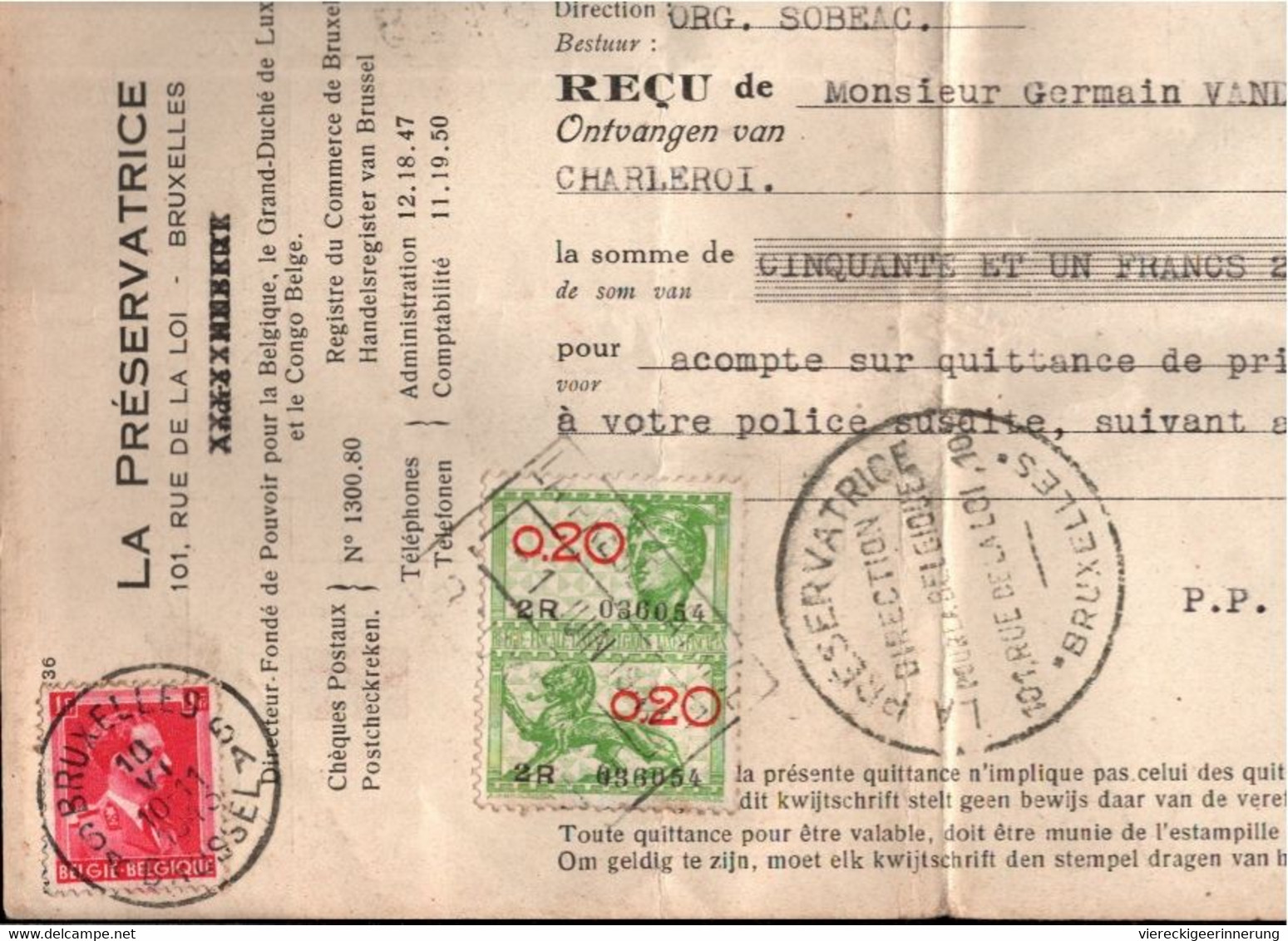 ! 50 pieces, Gros Lot de Fiscaux documents, Belgique, Belgien, Belgium, Steuermarken, Tax stamps