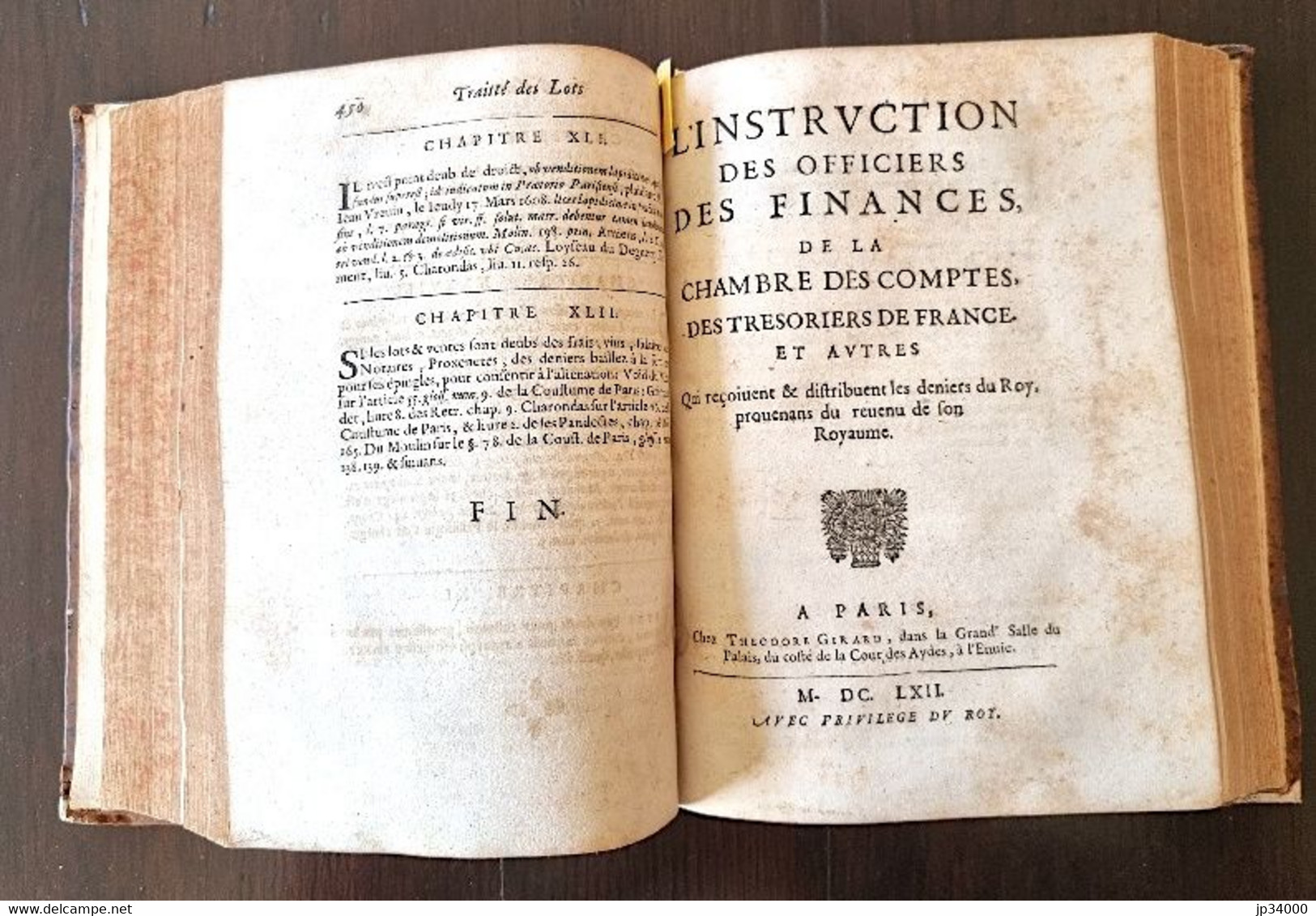 [Droit] LE NOUVEAU PRATICIEN FRANCOIS Par Tagereau Et Gastier. Publié En 1662 à Paris - Before 18th Century