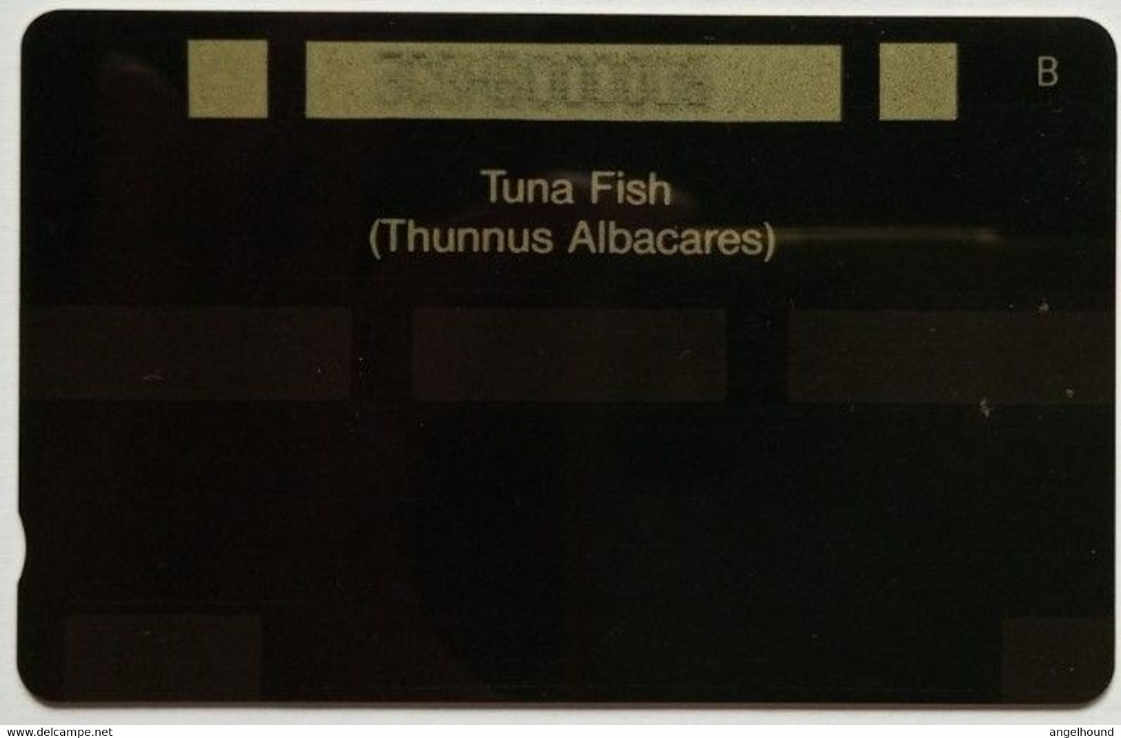 St. Helena Cable And Wireless £5 3CSHB " Tuna Fish ( New CW Logo )" - St. Helena Island