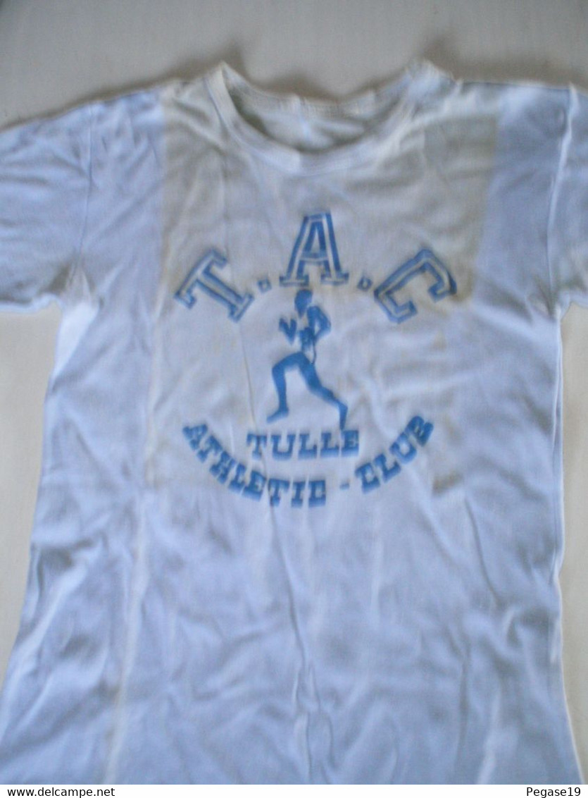 Ancien T-SHIRT TULLE.A.C - Athlétisme