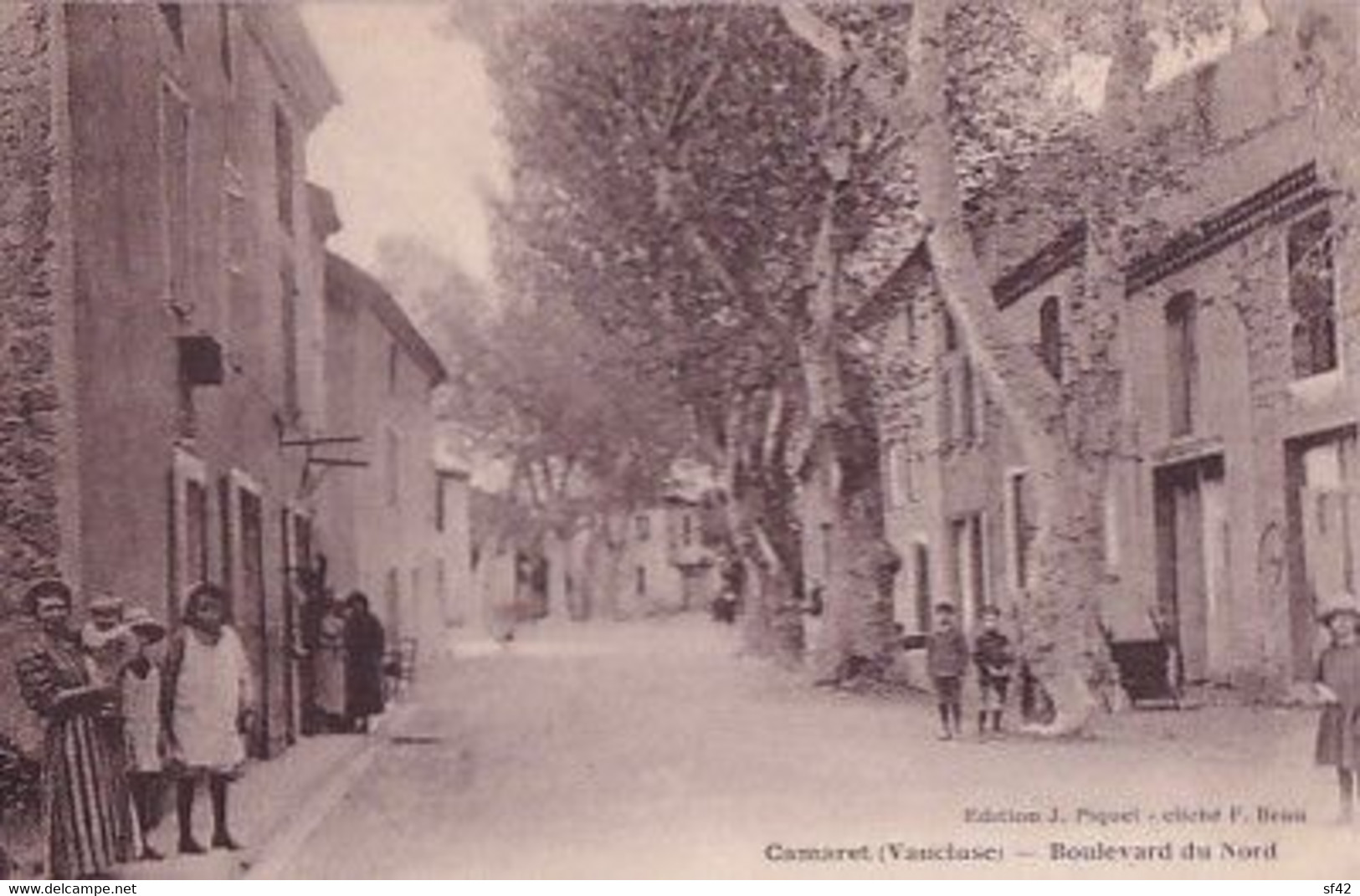 CAMARET                 BOULEVARD DU NORD - Camaret Sur Aigues