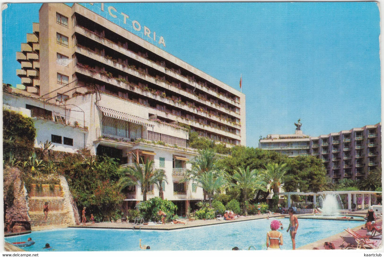 Palma De Mallorca - Hotel 'Victoria' - (Baleares, Espana/Spain) - Picina/Swimmingpool/Piscine - Palma De Mallorca