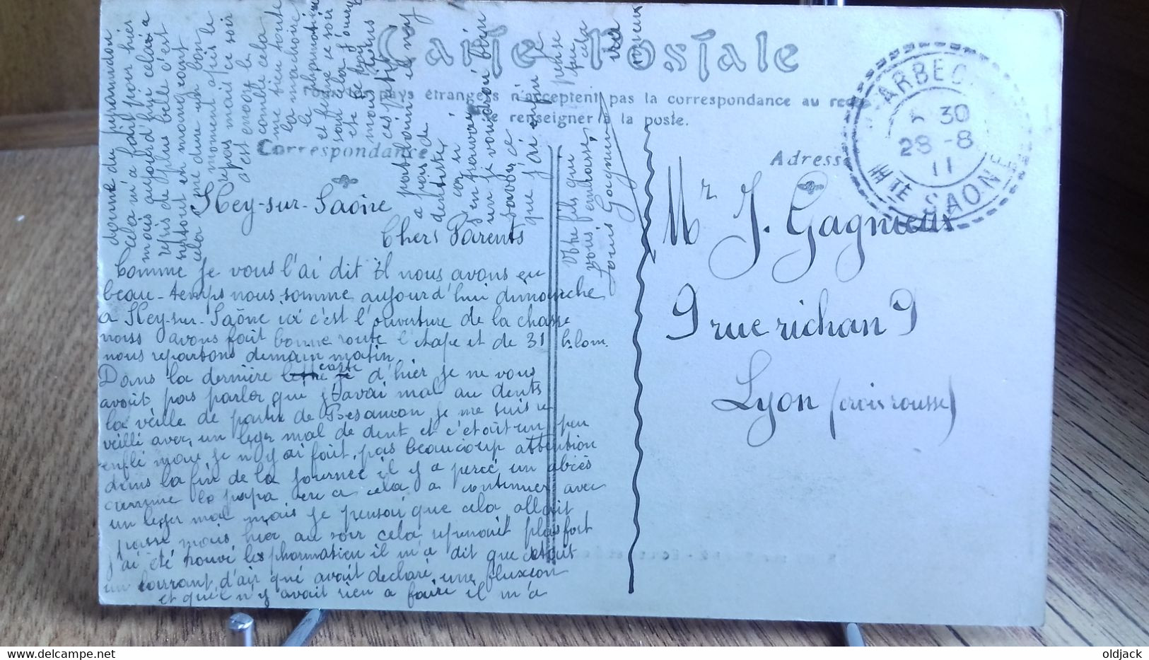 CPA -  SCEY-sur-SAÔNE  - écluse Et Moulins  (1911). (S25-22) - Scey-sur-Saône-et-Saint-Albin