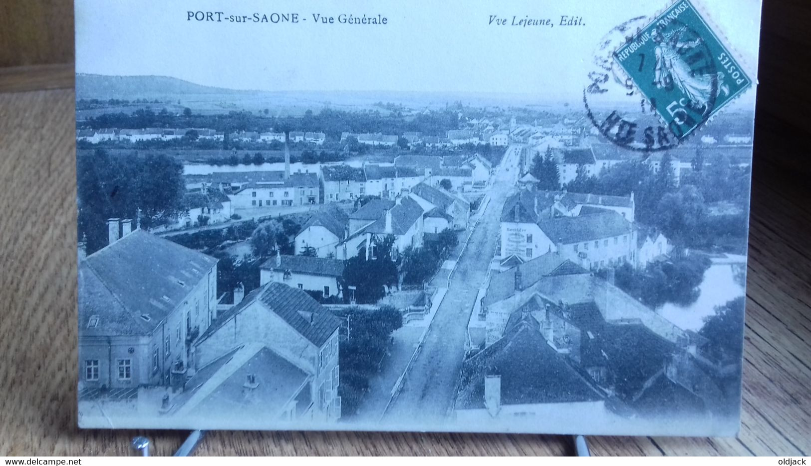 CPA -  PORT-sur-SAÔNE  -  Vue Générale  (1911). (S25-22) - Port-sur-Saône