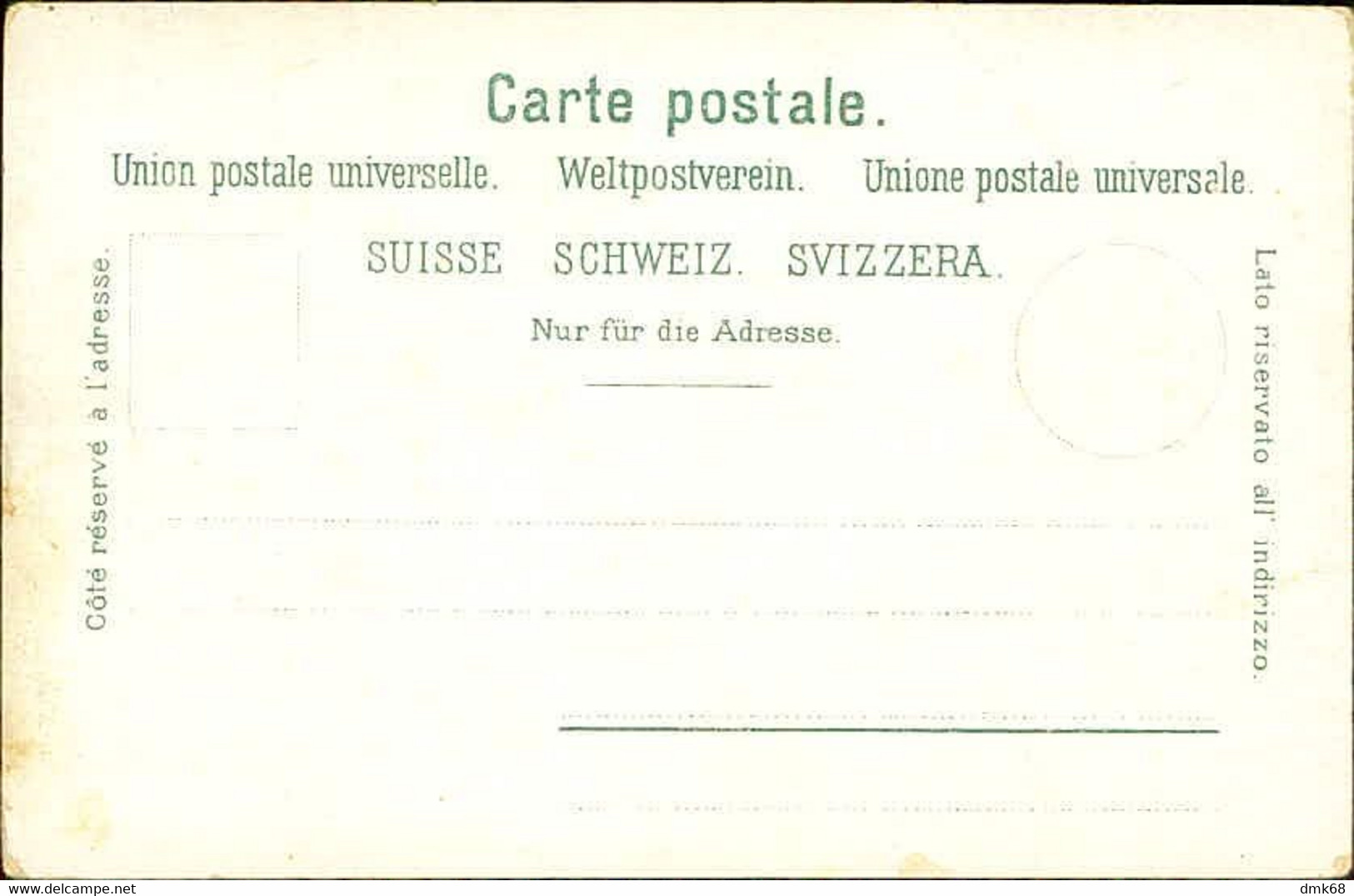 SWITZERLAND -  CHIASSO - STAZIONE FERROVIARIA / RAIL STATION - TRAIN  GOTTHARD EXPRESS - 1900s (14129) - Chiasso