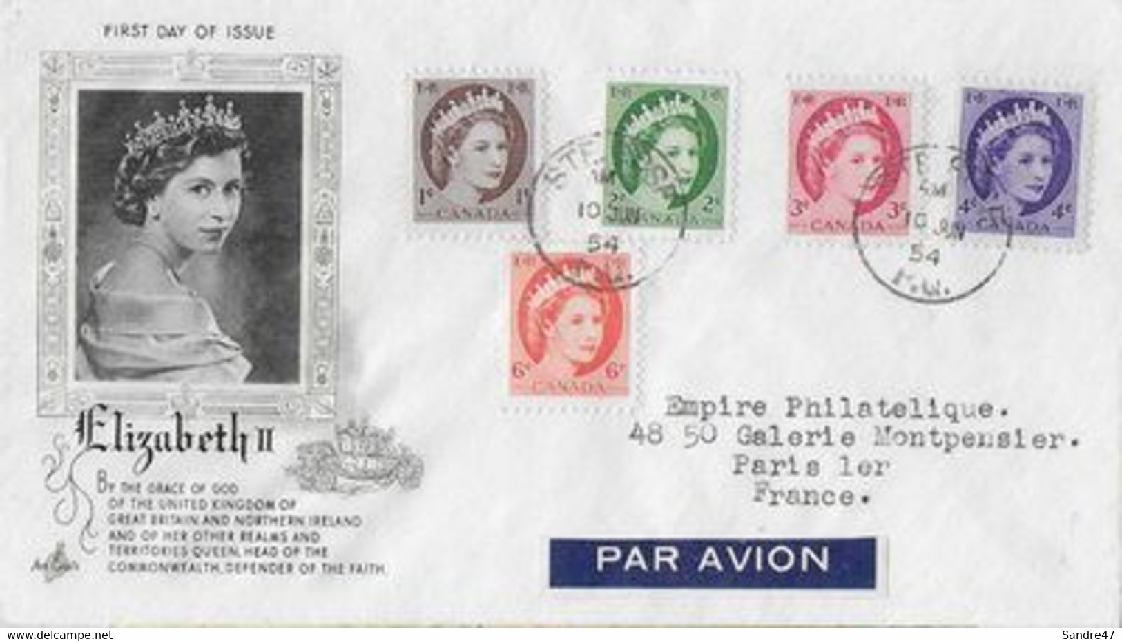 CANADA.  Elizabeth II.  Sur Enveloppe 1er Jour...O915 - Enveloppes Commémoratives
