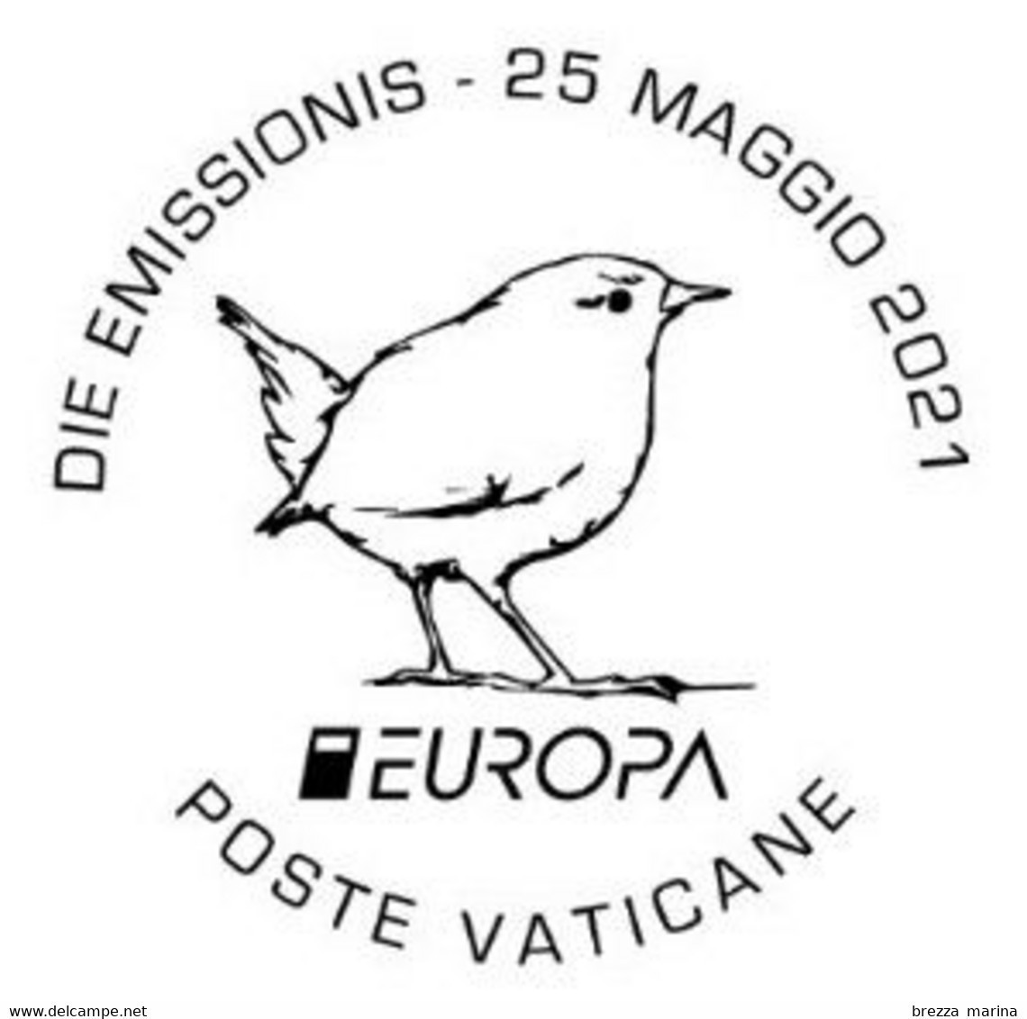 Nuovo - MNH - VATICANO - 2021 - Europa – Uccelli - Fauna Selvatica A Rischio Di Estinzione – Scricciolo – 1.15 - Ungebraucht