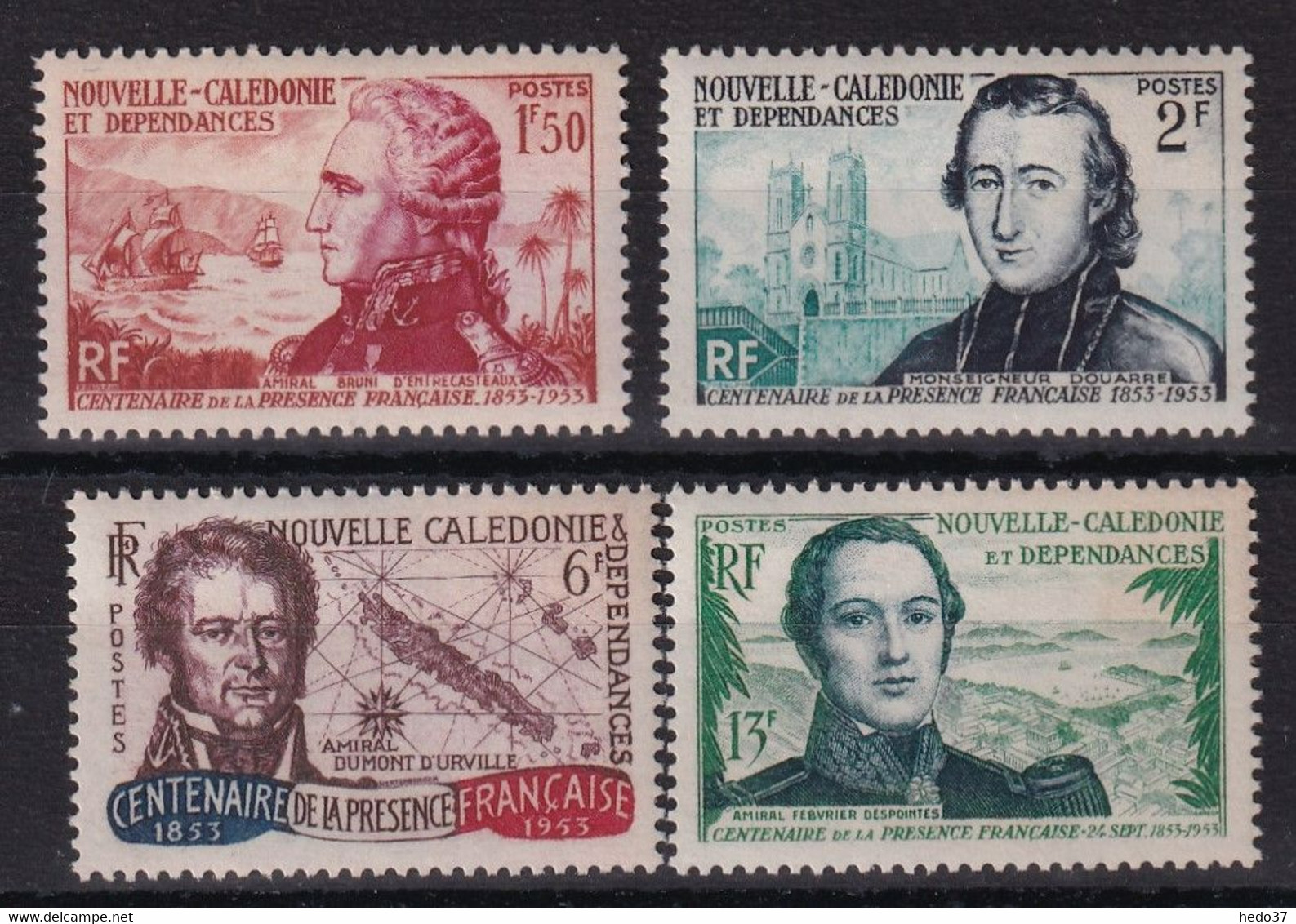 Nouvelle Calédonie N°280/283 - Neuf ** Sans Charnière - TB - Unused Stamps