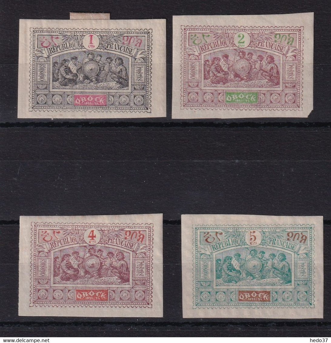 Obock N°47/50 - Neuf * Avec Charnière - TB - Unused Stamps