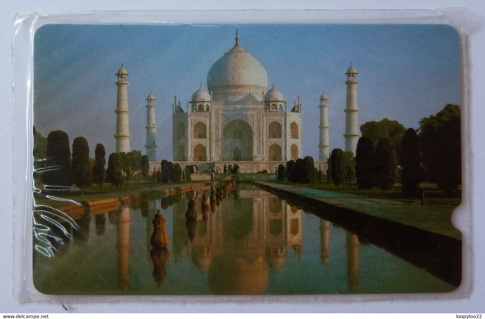 INDIA - GPT - Taj Mahal - Plessey - 2EXHC - Black Reverse - Rare Used But In Blister - India