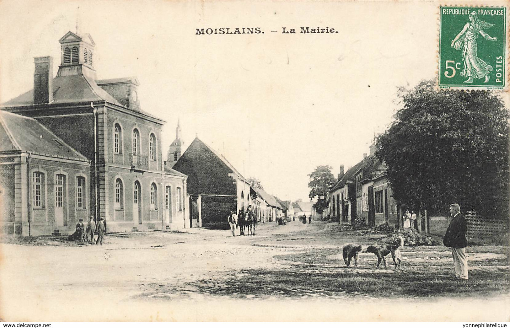 80 - SOMME - MOISLAINS - La Mairie - Superbe - 10656 - Moislains