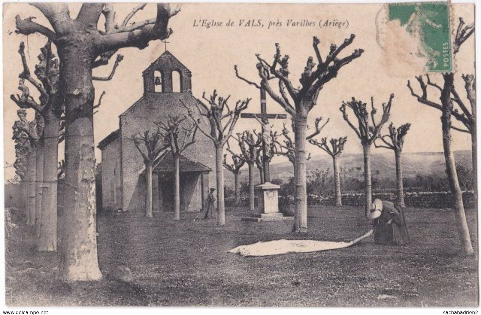 09. L'Eglise De VALS, Près Varilhes - Varilhes
