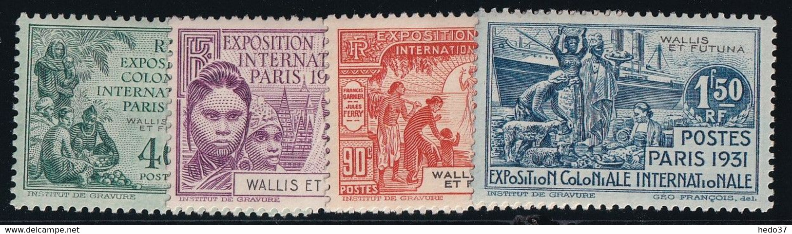 Wallis Et Futuna N°66/69 - Neuf * Avec Charnière - TB - Unused Stamps