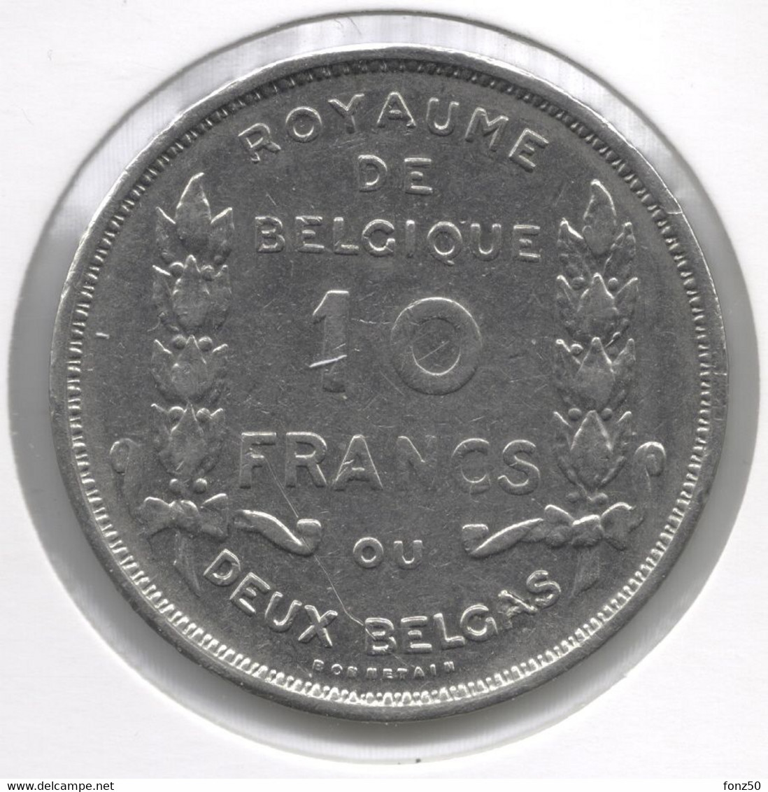 ALBERT I * 10 Frank / 2 Belga 1930 Frans  Pos A * Z.Fraai / Prachtig  * Nr 8934 - 10 Francs & 2 Belgas