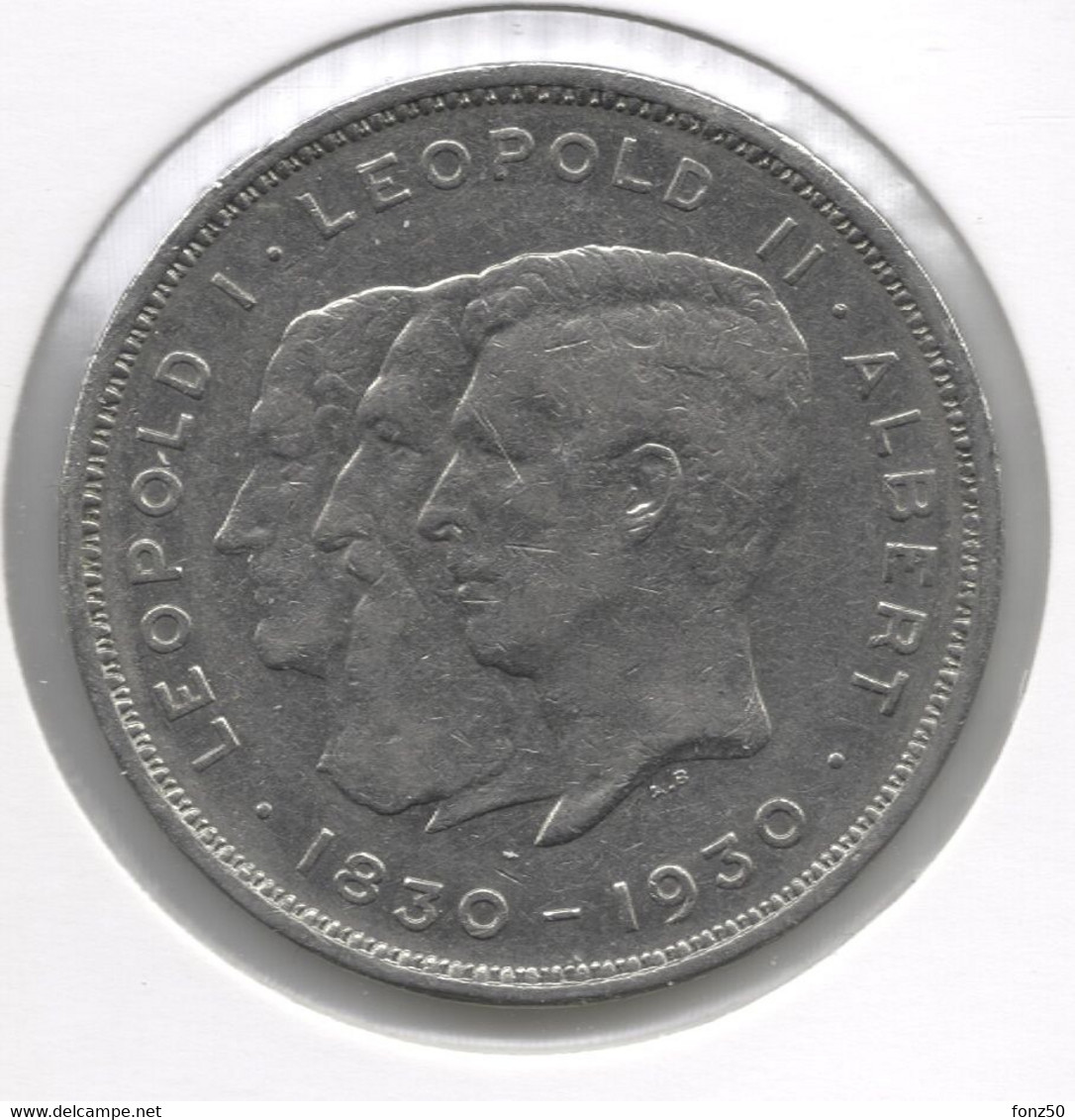 ALBERT I * 10 Frank / 2 Belga 1930 Frans  Pos A * Z.Fraai / Prachtig  * Nr 8934 - 10 Francs & 2 Belgas