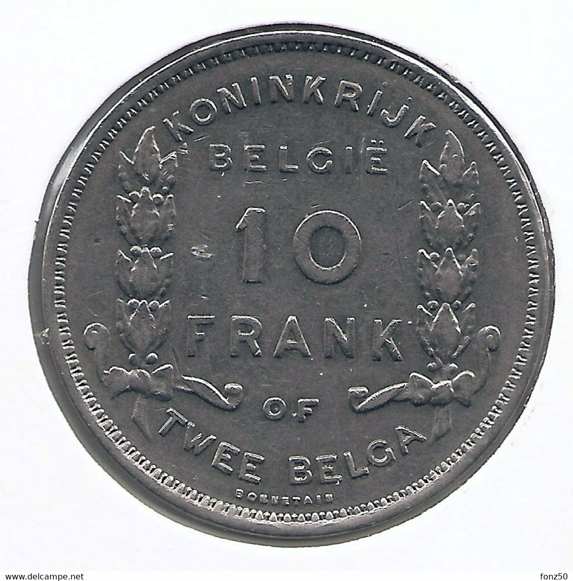 ALBERT I * 10 Frank / 2 Belga 1930 Vlaams  Pos A * Prachtig  * Nr 9236 - 10 Francs & 2 Belgas