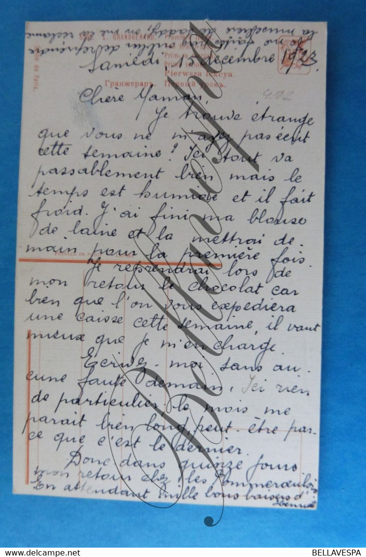 L.Grandgerard N°5262 Salon De Paris.Premiere Leçon.1923 - Women