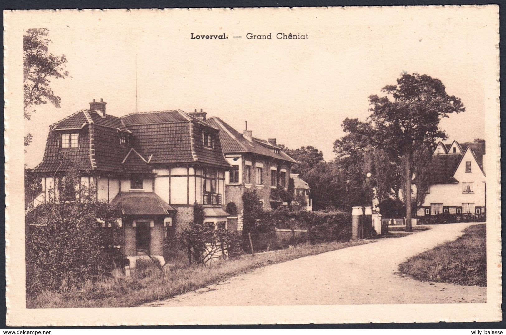 +++ CPA - LOVERVAL - Grand Chêniat  // - Gerpinnes