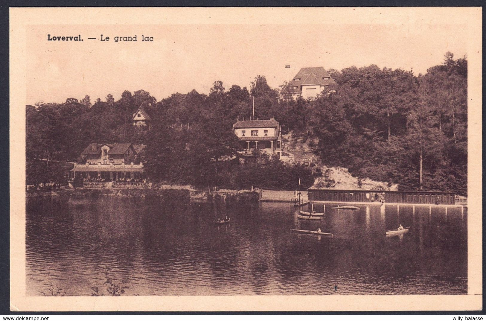 +++ CPA - LOVERVAL - La Grand Lac   // - Gerpinnes