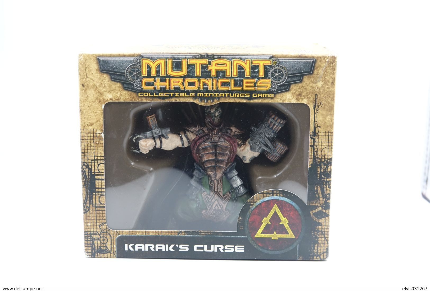 Vintage ACTION FIGURE : Karak's Curse - Original Paradox - Mutant Chronicles Collectible Miniatures Game - Action Man