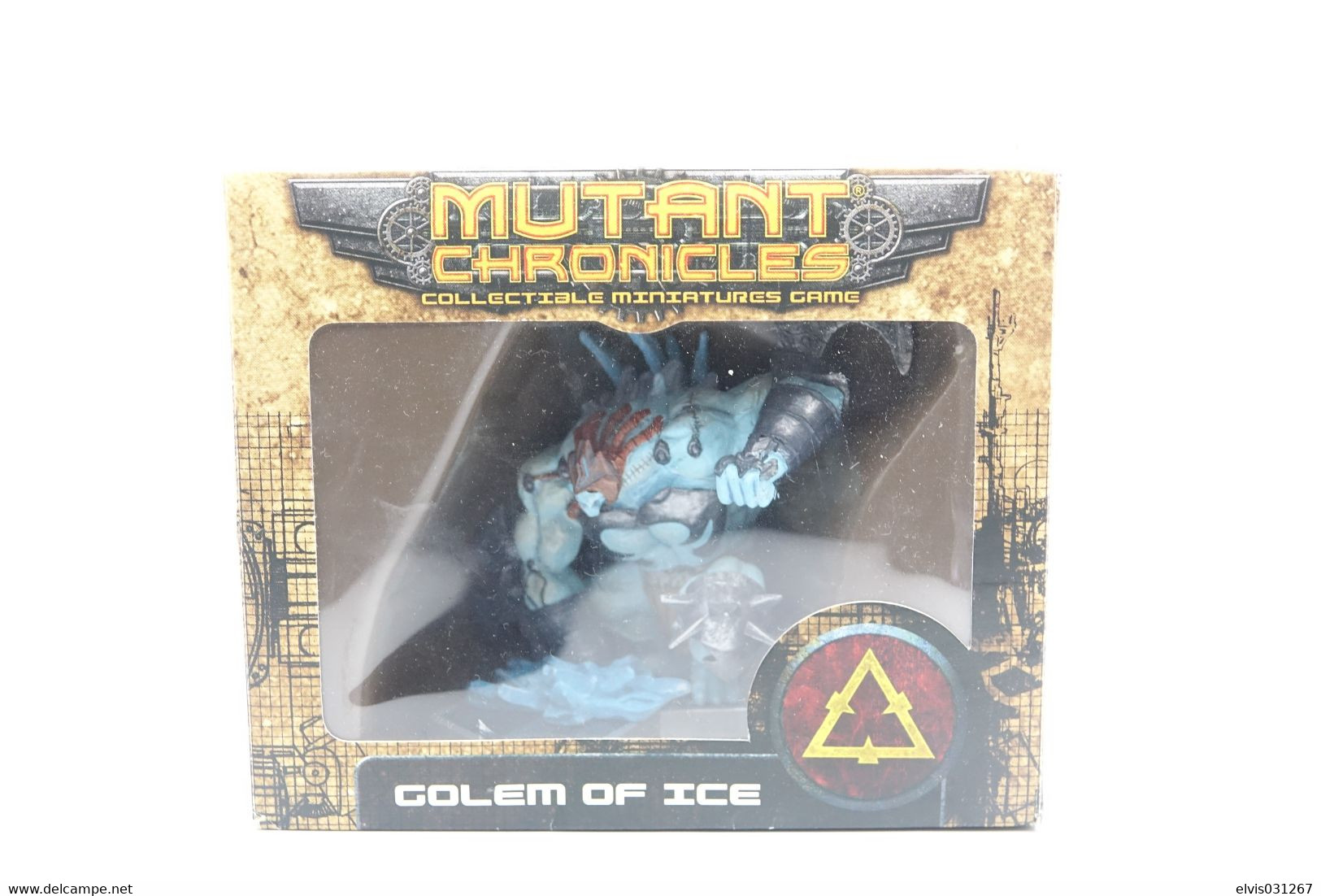 Vintage ACTION FIGURE : Golem Of Ice - Original Paradox - Mutant Chronicles Collectible Miniatures Game - Action Man