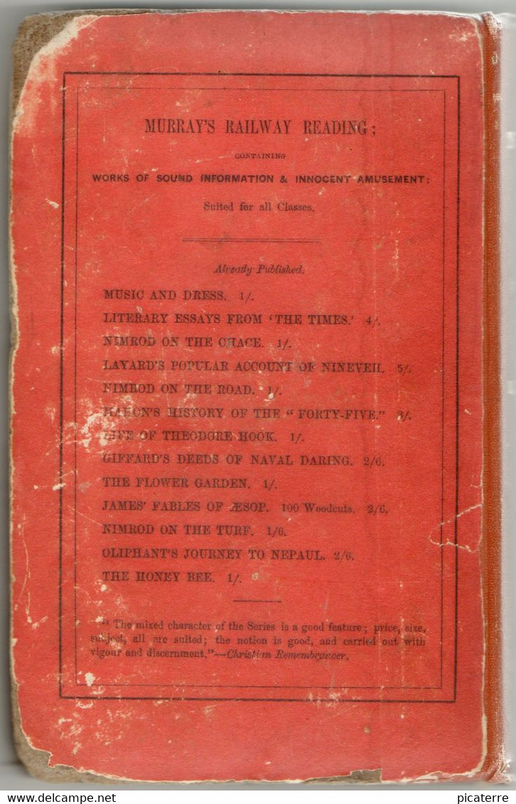 RARE OLD NEPAL BOOK -UK POST FREE- 'A Journey To Nepaul With The Camp Of Jung Bahadoor' 1852 (see Also 2nd Title Below) - Asiatica