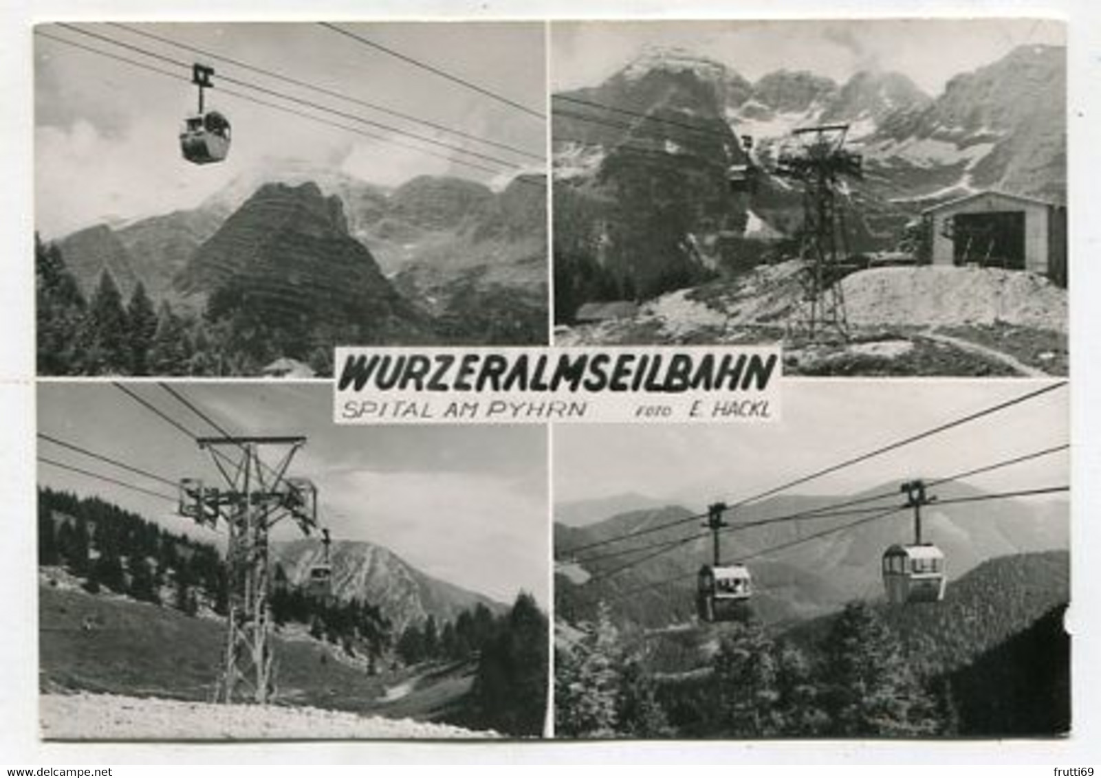 AK 063080 AUSTRIA - Wurzeralmseilbahn - Spital Am Pyhrn - Spital Am Phyrn