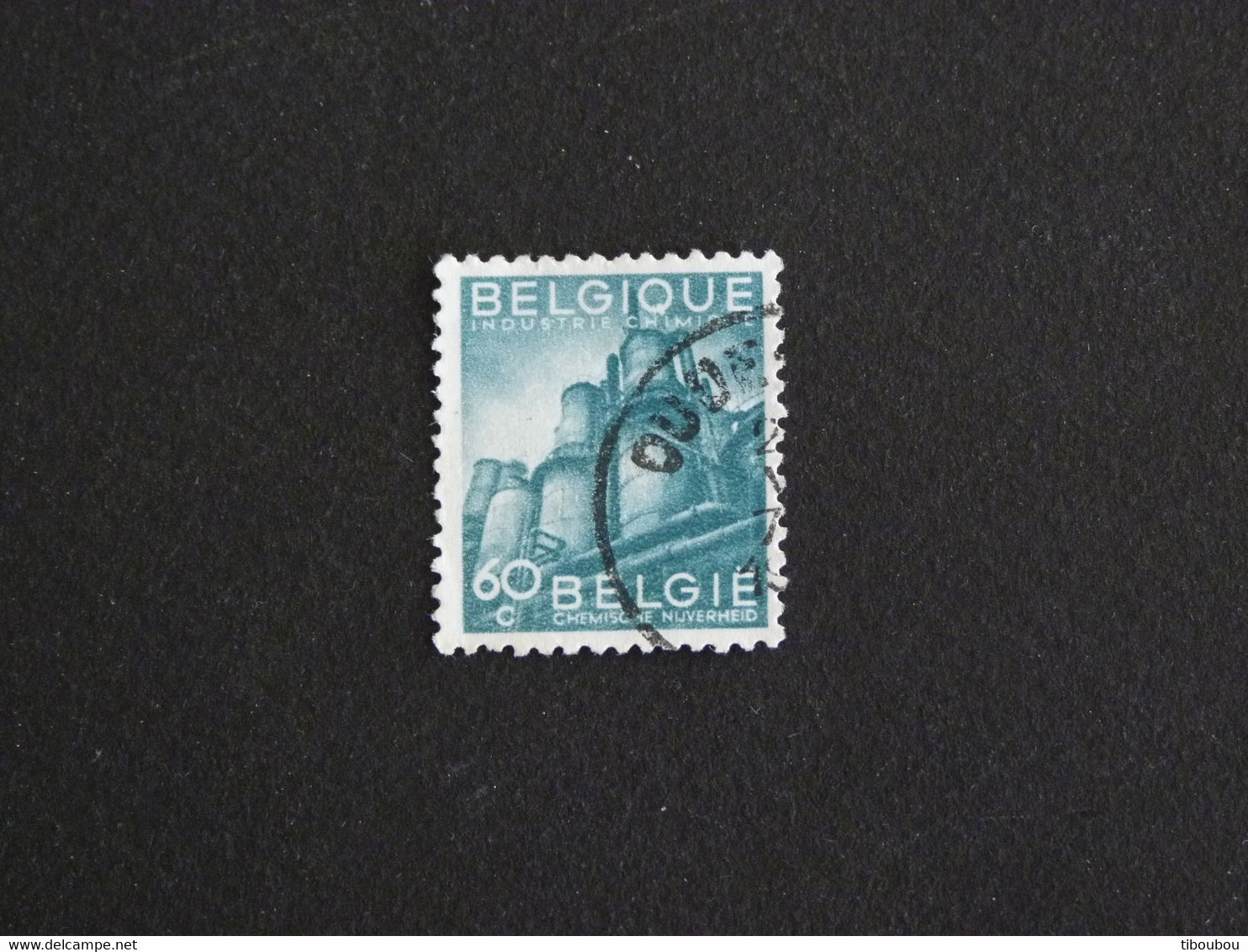 BELGIQUE BELGIE BELGIUM YT 761 OBLITERE - EXPORTATION INDUSTRIE CHIMIQUE - 1948 Export